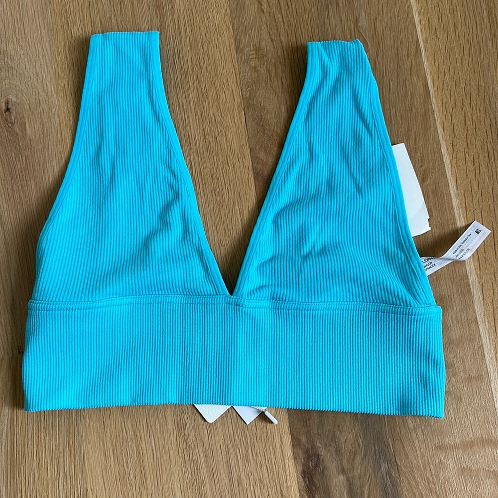 ANWND turquoise tank bralette, Size M/L